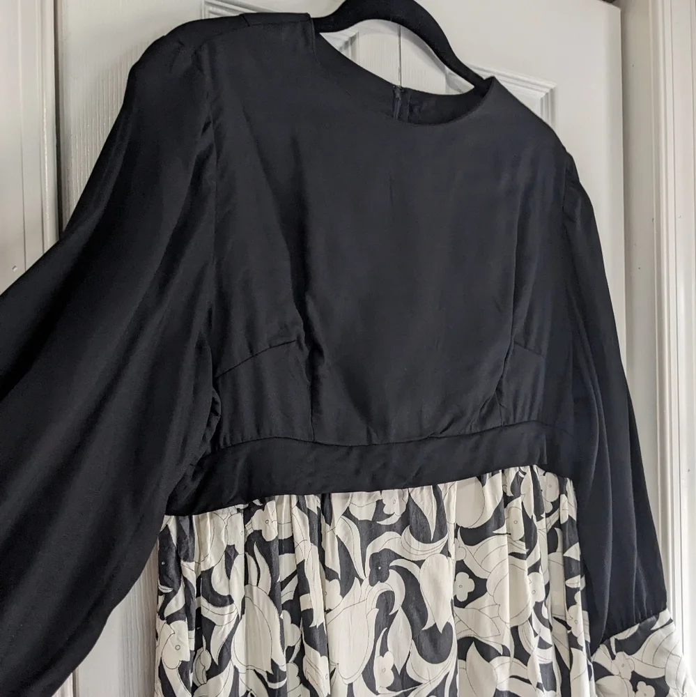 Vintage 60s 70s floral maxi dress - Picture 2 of 11
